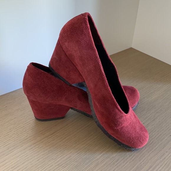 Medium heel Audley London Shoes Size 39.5 Made in Spain - Picture 3 of 13